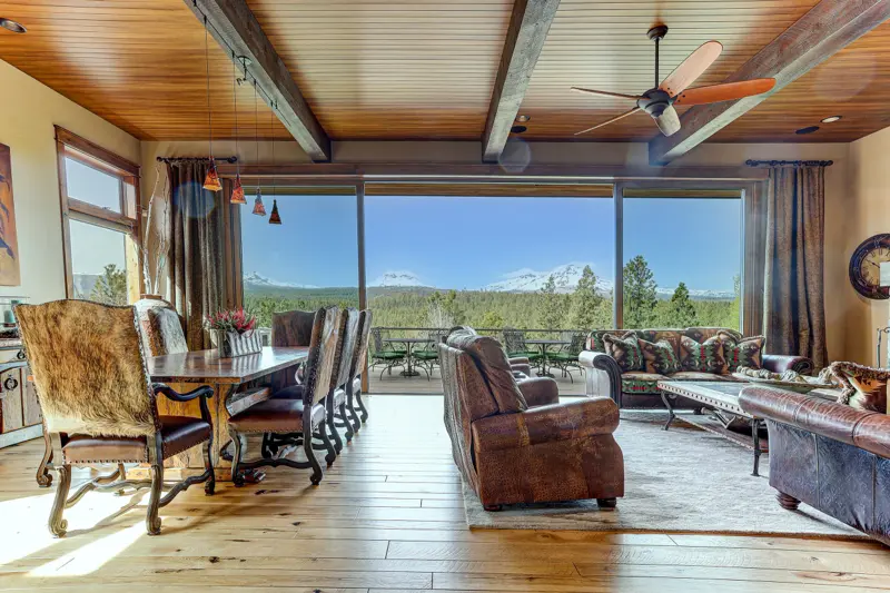 Luxury master suite — real estate photography Bend Oregon