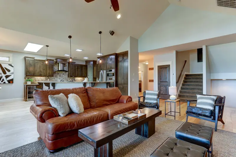 Custom luxury home exterior — real estate photography Central Oregon